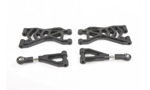 Heavy Duty Rear Control Arm Set with Rod Ends - 4 Pcs | Rovan Sports